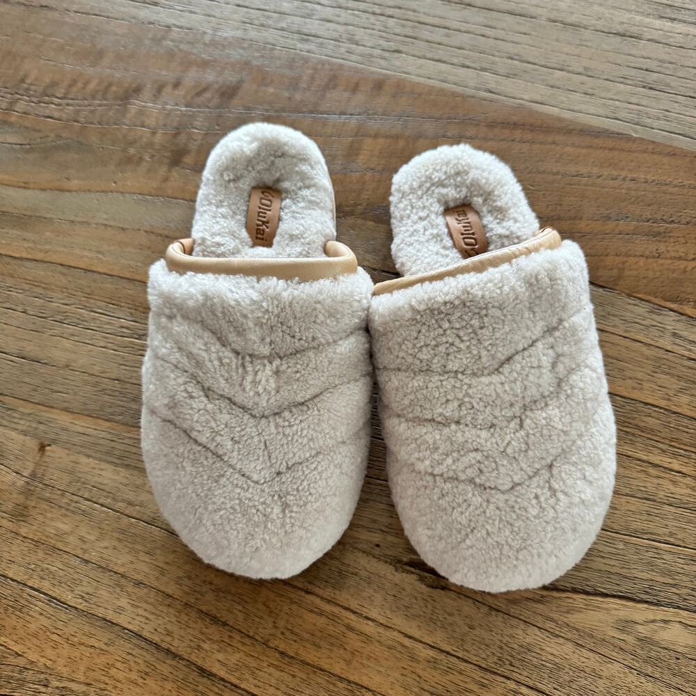 Olukai Pupu Mua Women's Slippers - Size 6 - Picture 7 of 7